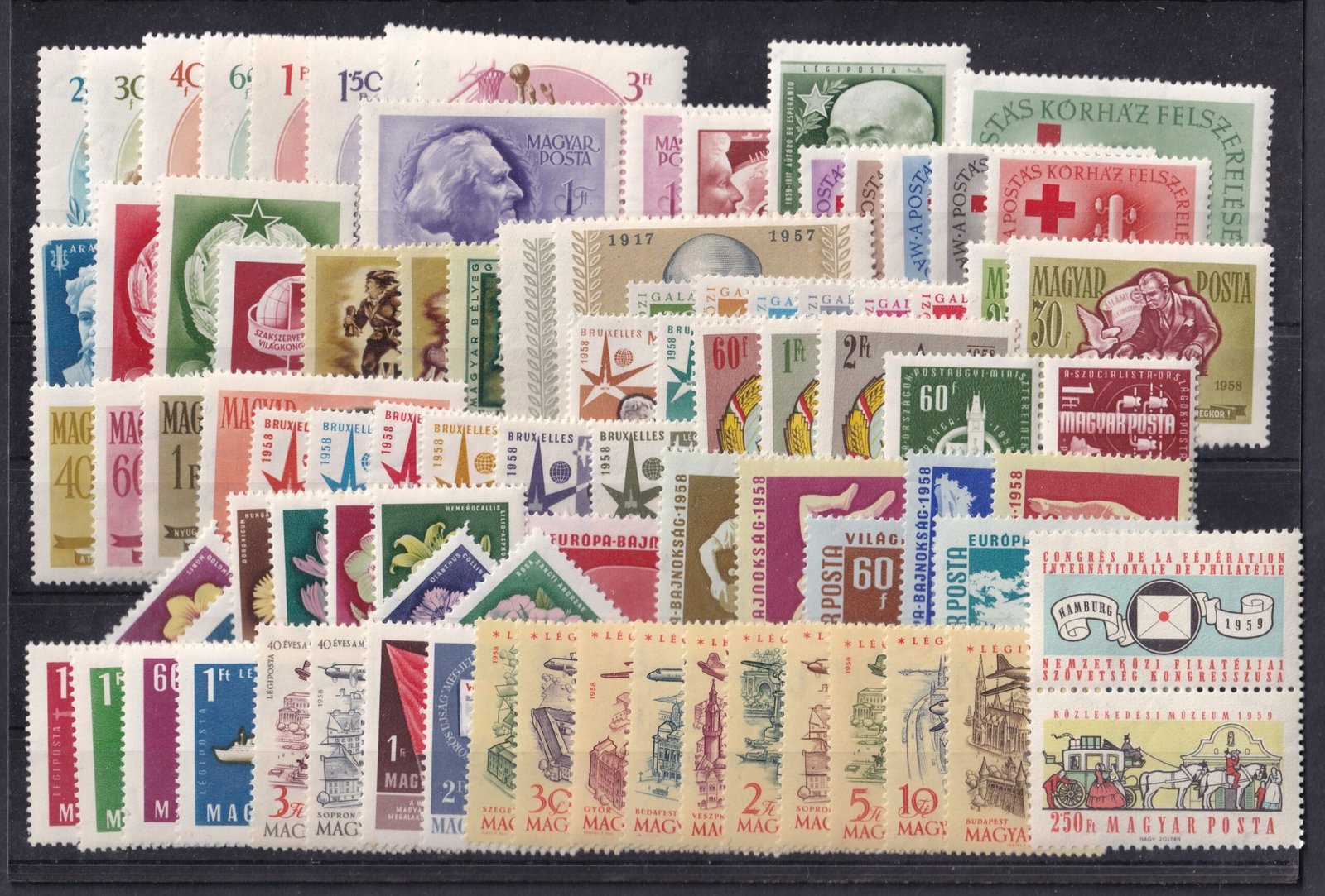 Postatiszta sorok, darabok