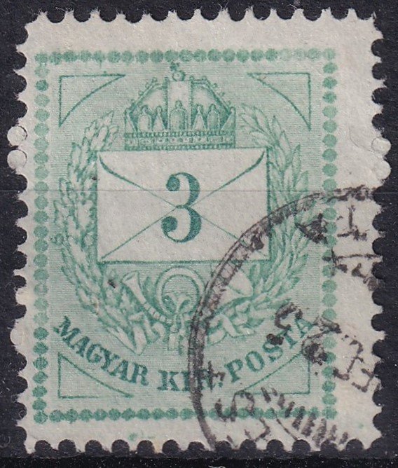 1874. 3 kr – gyöngysor és háromszögek - durva metszet javítás! 1 1874. 3 kr – gyöngysor és háromszögek - durva metszet javítás!