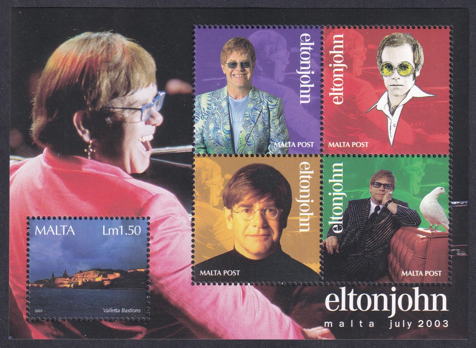 2003. Málta - Elton John blokk