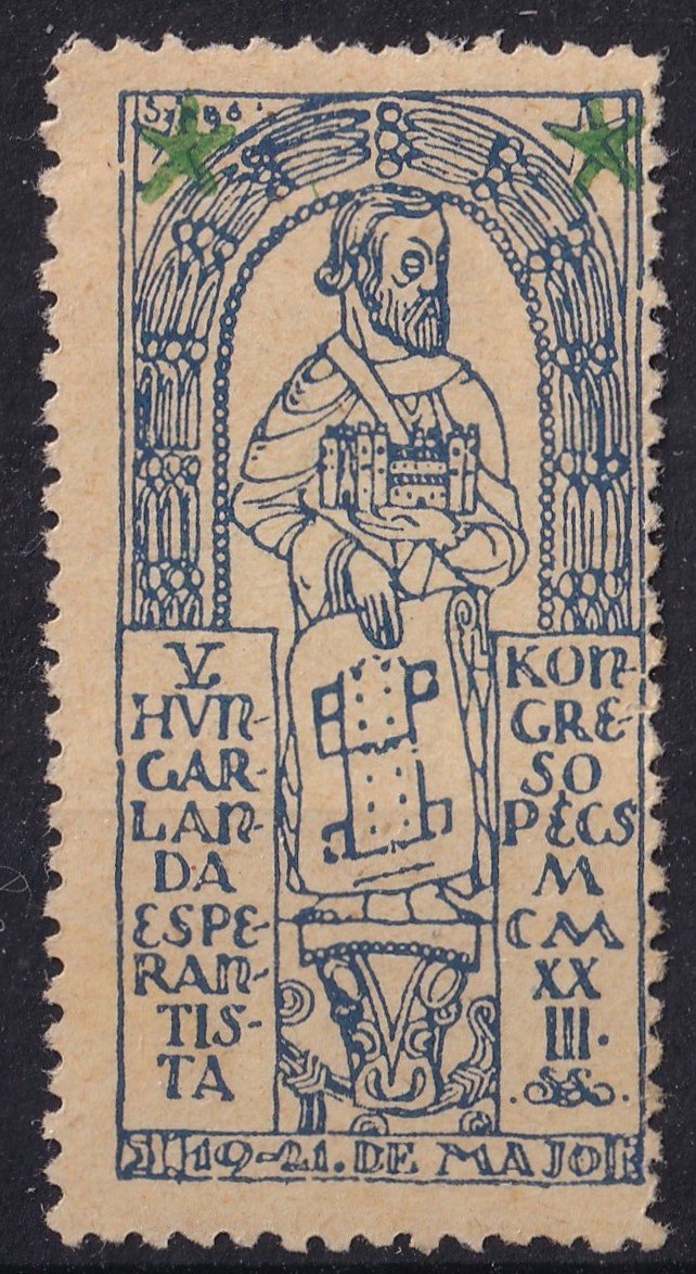 HVNGARA LANDA ESPERANTISTA KONGRESO PÉCS M CM XXIII. MAGYAR ESZPERANTÓ ORSZÁGOS KONGRESSZUS PÉCS 1923.