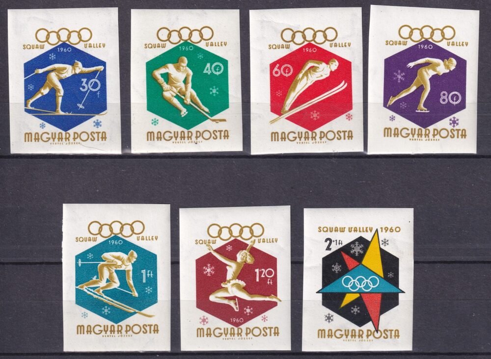 1960. Téli Olimpia vágott sor