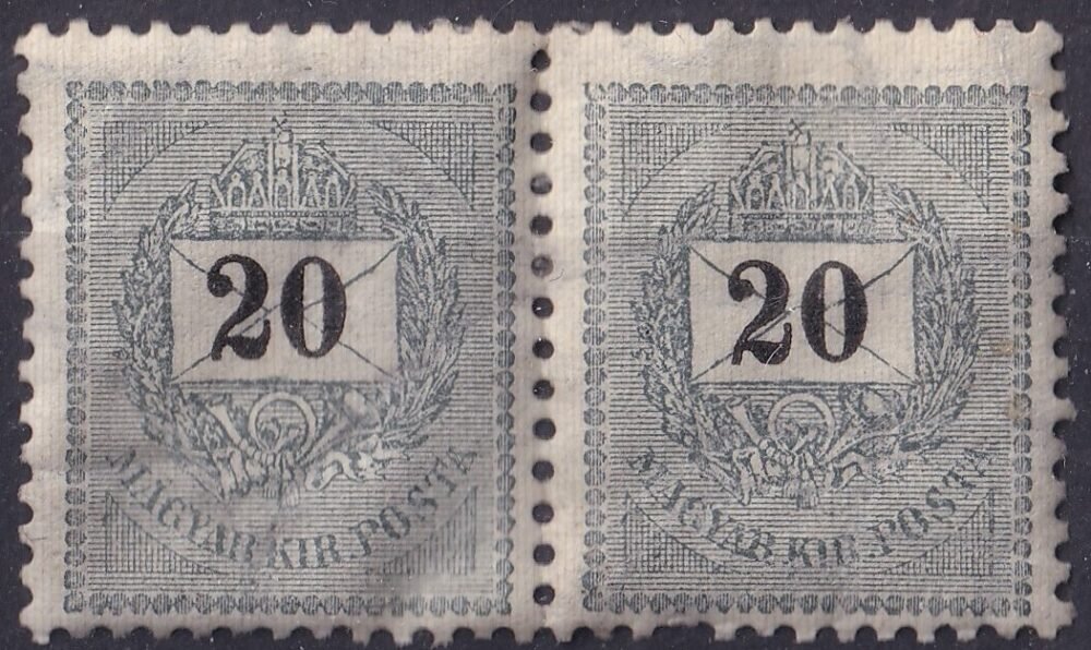 1898. 20kr /E/ párban