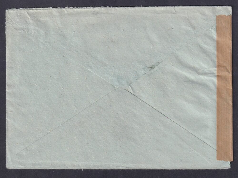 1952. Sopron, Ausztriába feladott cenzúrázott levé