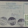 1921. Répczelak, Sátoraljaújhelyre feladott szállító levél – 24 K díjtétellel