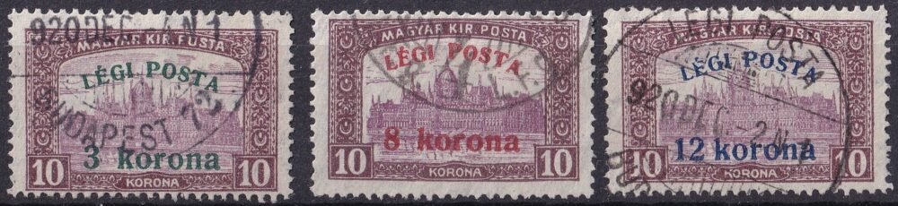 1920. Légi Posta használt sor
