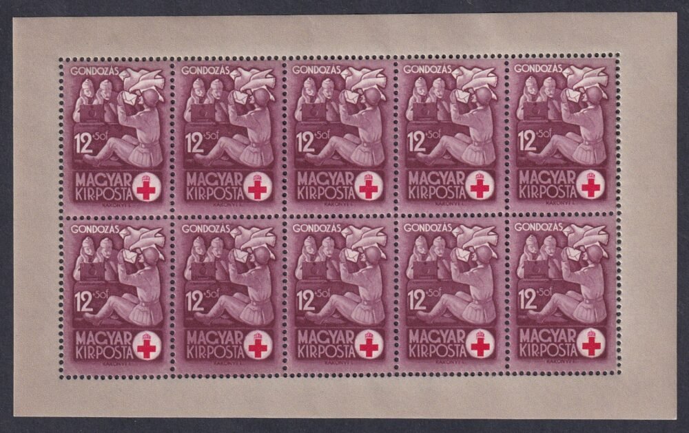 IMG_20251103_0004 1942. Vöröskereszt 12+50 f kisív