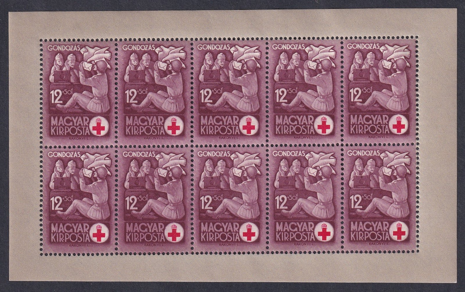 IMG_20251103_0004 1942. Vöröskereszt 12+50 f kisív
