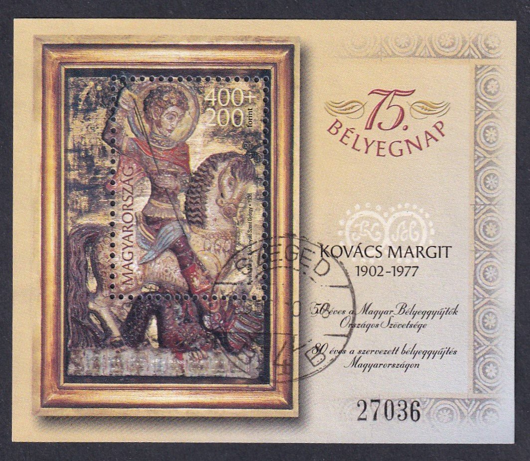 2002. Bélyegnap használt blokk (1 700)