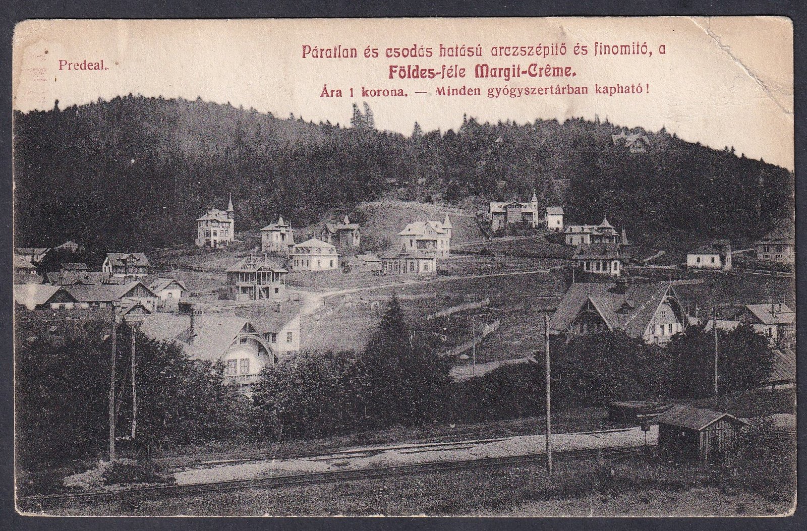 Predeal képeslap (1910-körül)