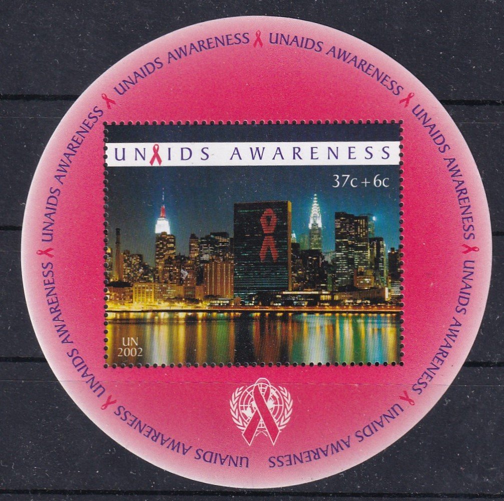 ENSZ New-York - AIDS blokk