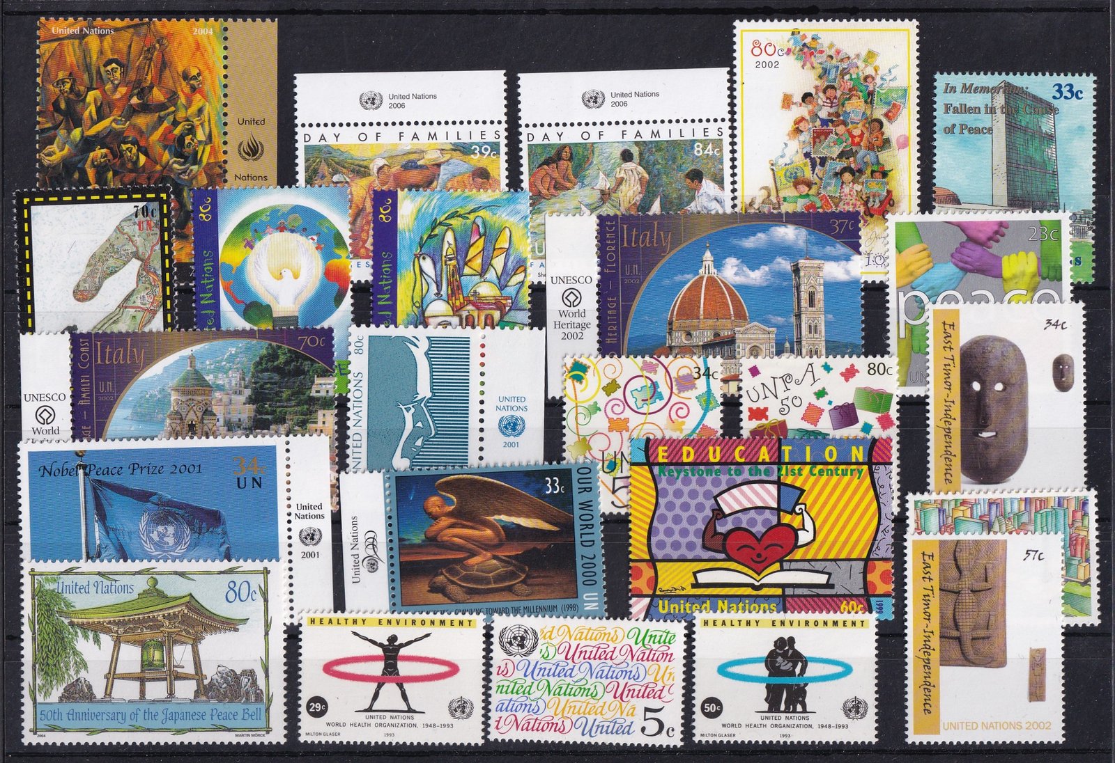 ENSZ vegyes összeállítás