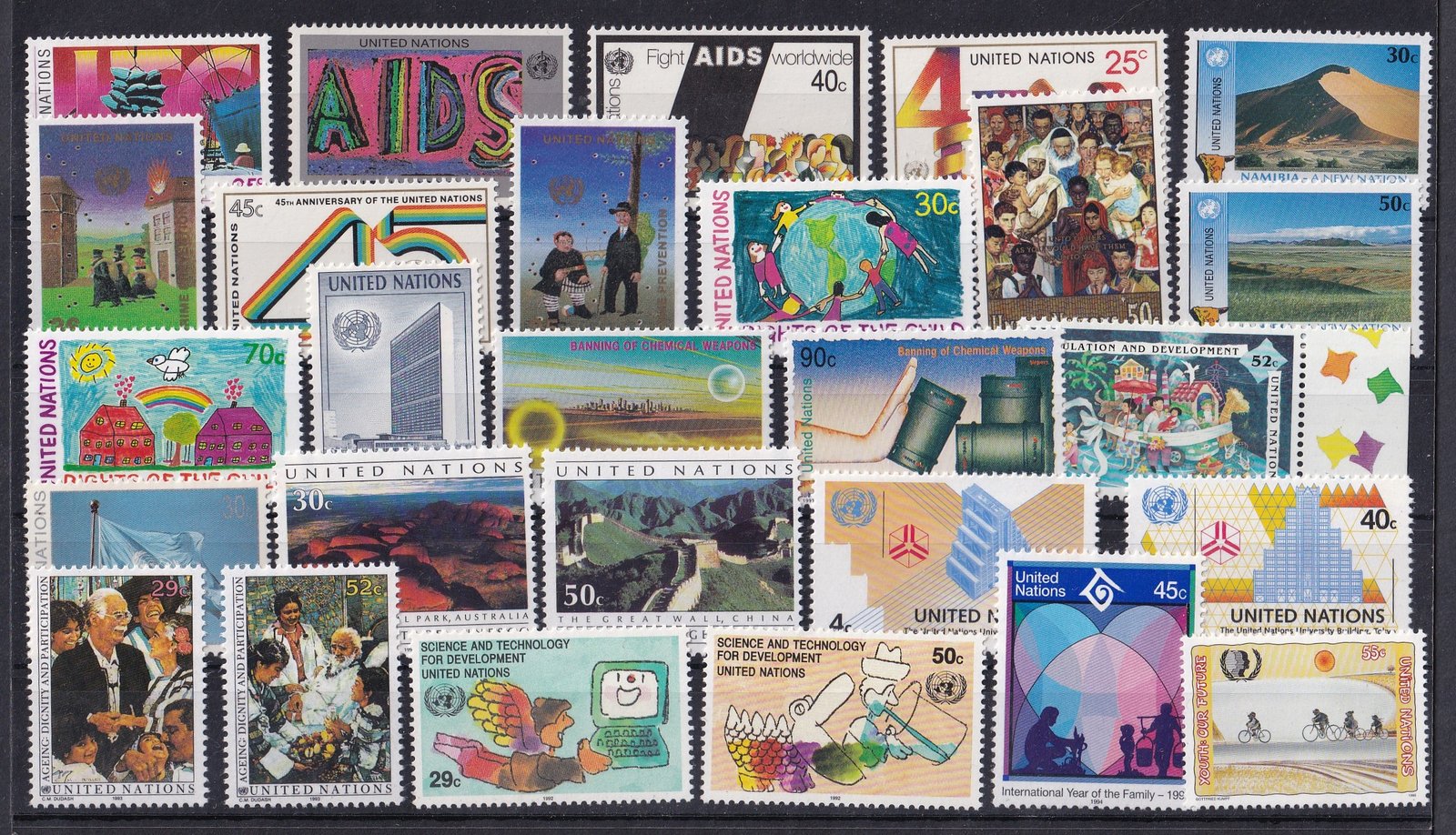 ENSZ vegyes összeállítás