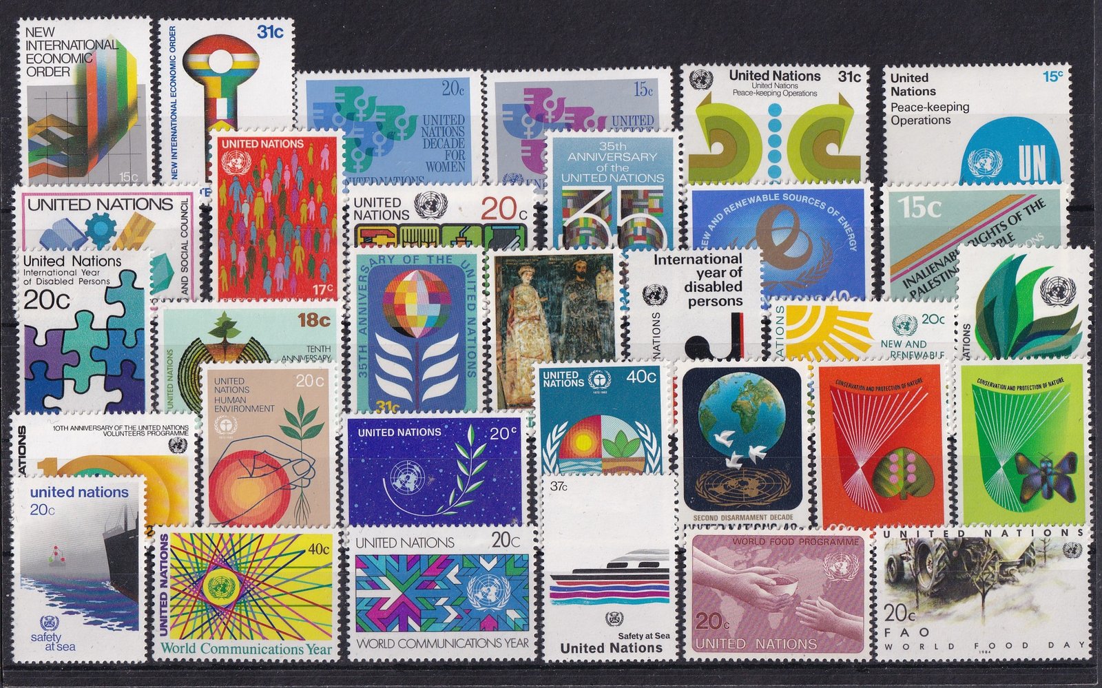 ENSZ vegyes összeállítás