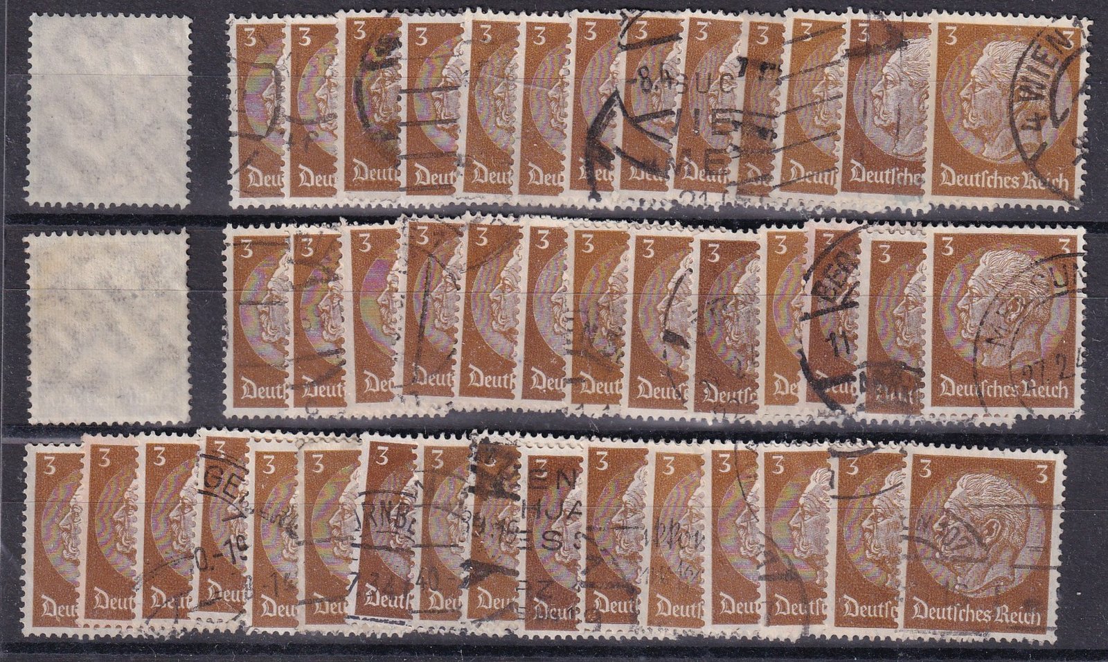 1933. Hindenburg 3Pf