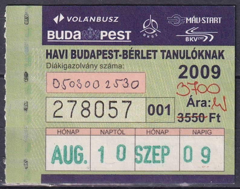 IMG_20251124_0017.8 2009. Havi Budapest-BérletTanulóknak (3550 Ft)