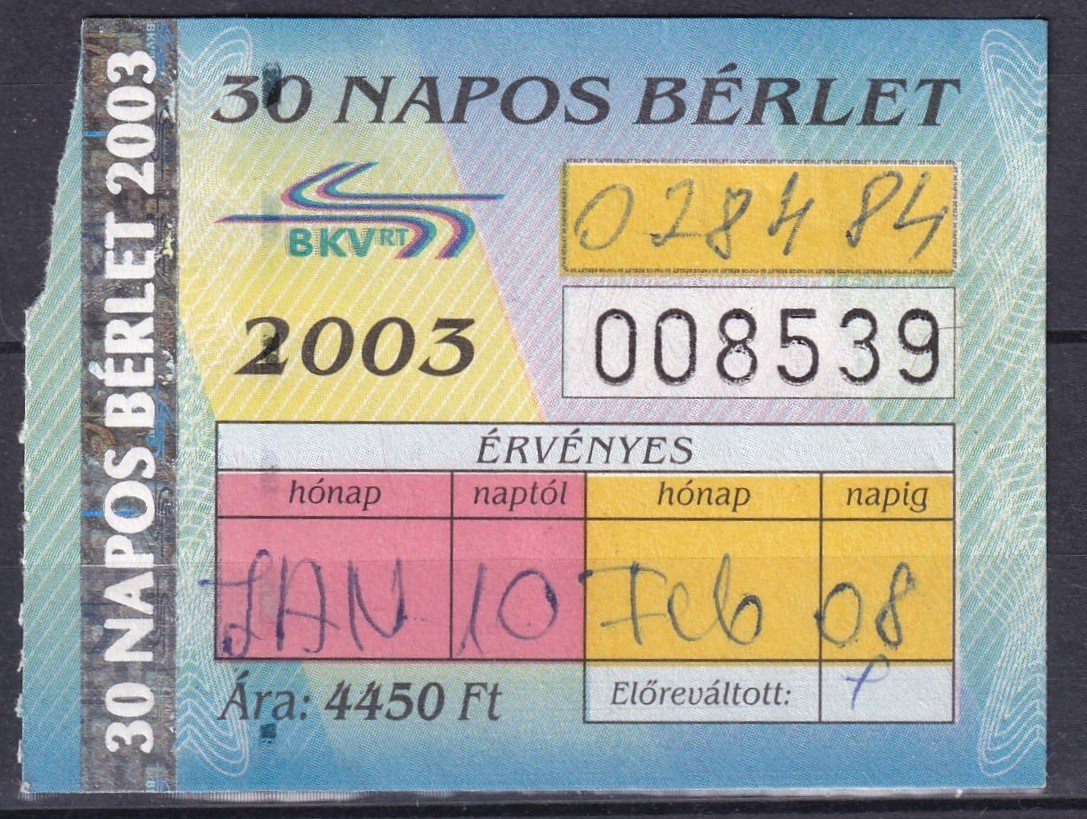 IMG_20251124_0019.5 2003. BKV. 30 napos bérlet