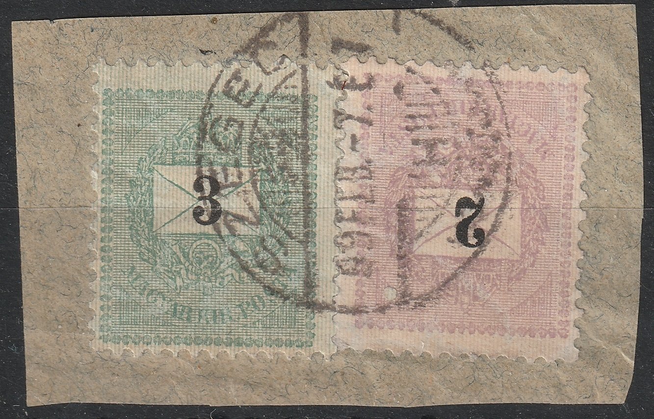 1898. 2+3kr