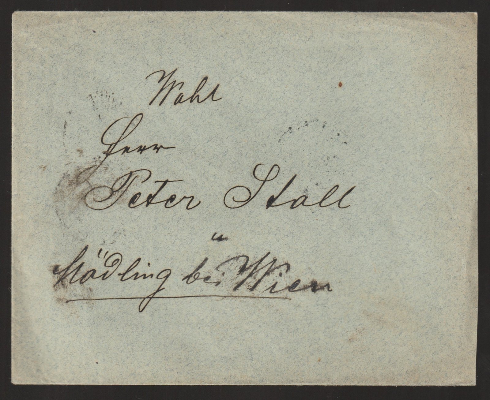 1909. Újvidék, Mödling bei Wien-be feldott levél