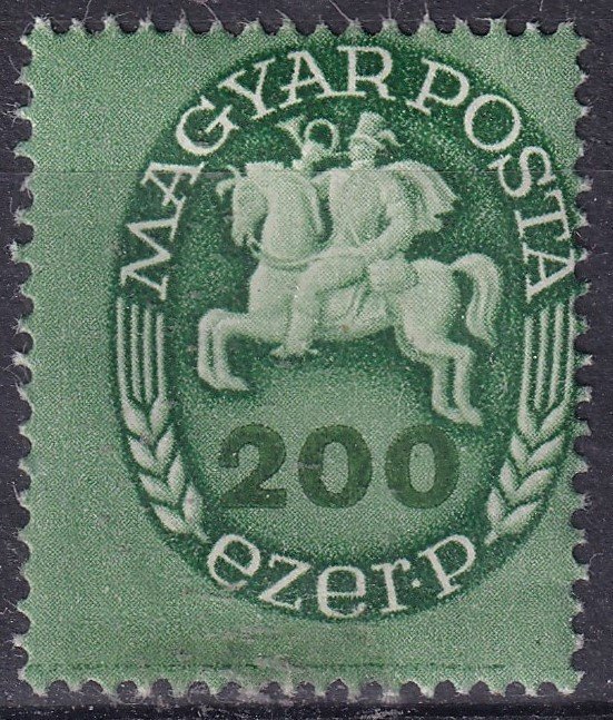 1946. Lovasfutár 200 eP erősen elcsúszott fogazással