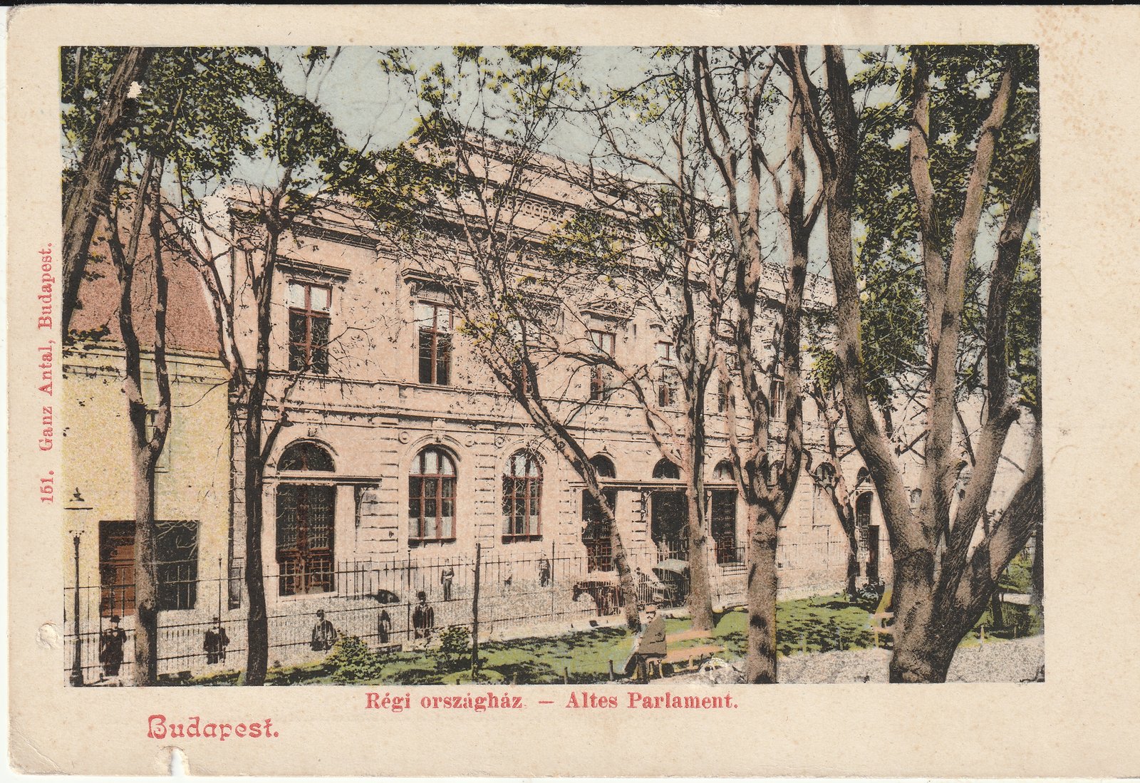 Régi Országház (Régi Képviselőház) képeslap