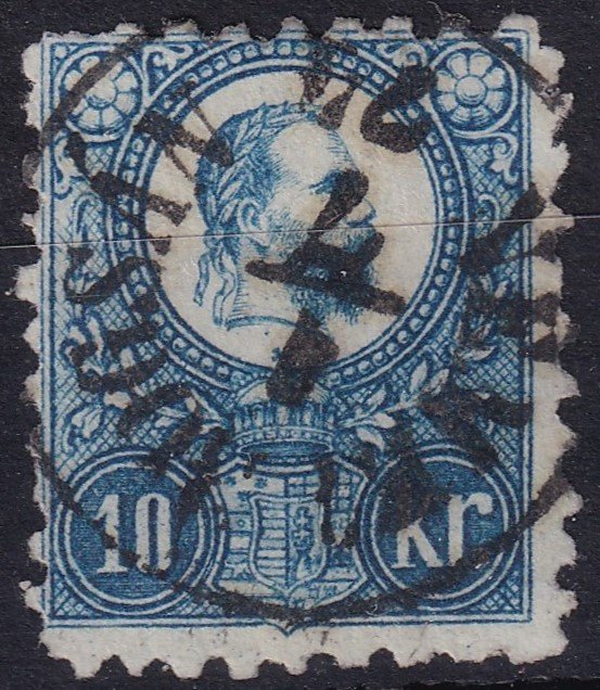 1871. Réznyomat 10kr - NÉMET-BOGSÁN