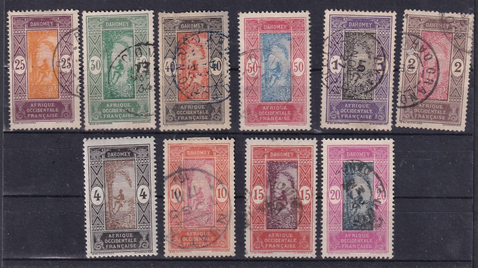 Afrika gyarmati kiadások - DAHOMEY