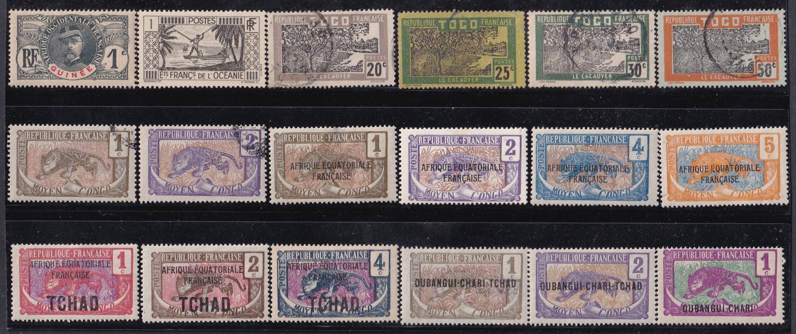 Afrika gyarmati kiadások – TOGO