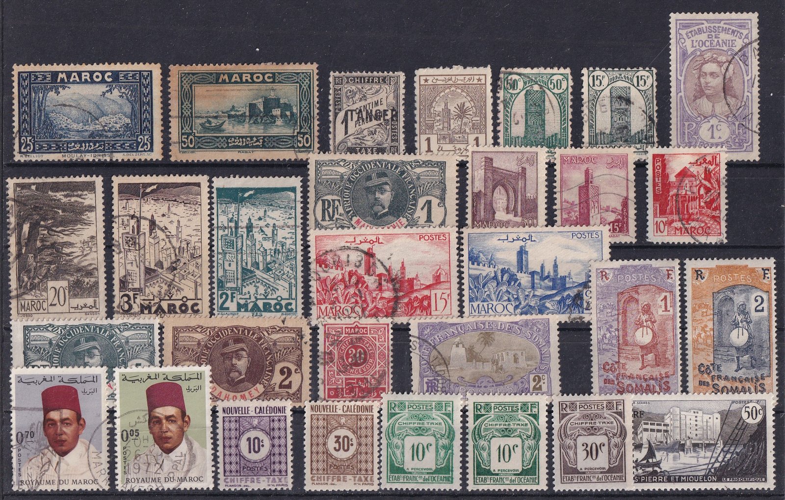 Francia gyarmati bélyegek