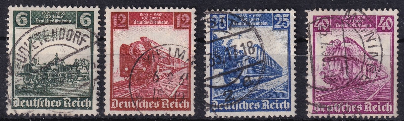 1935. Harmadik Birodalom - Német vonatok sor