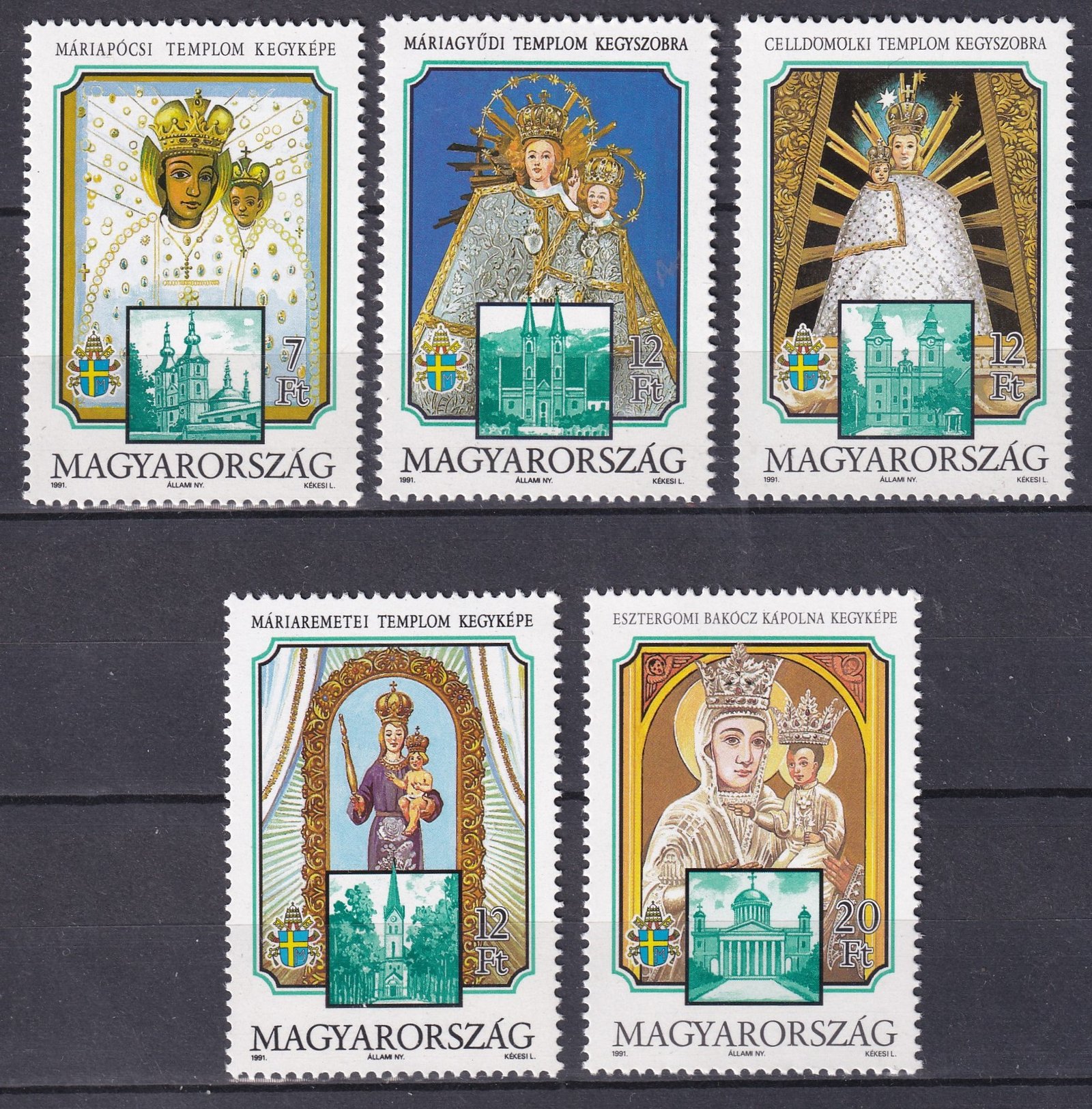 1991. magyarországi Mária kegyhelyek