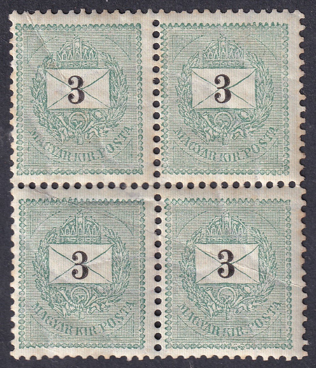 IMG_20260119_0102 1889. 3kr /E/ 4-es tömbben