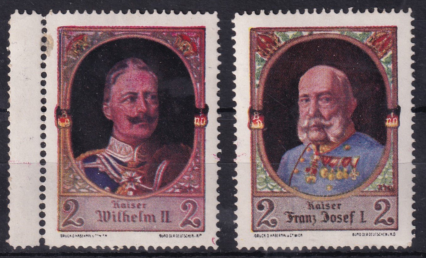 Ausztria, (Bund der Deutschen in Nieder-Österreich) Alsó-Ausztriai Németek Egyesülete, adománybélyegek