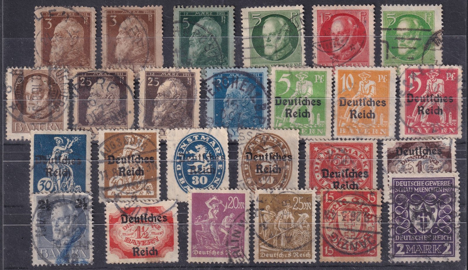 Német előállamok - Német Birodalom összeállítás