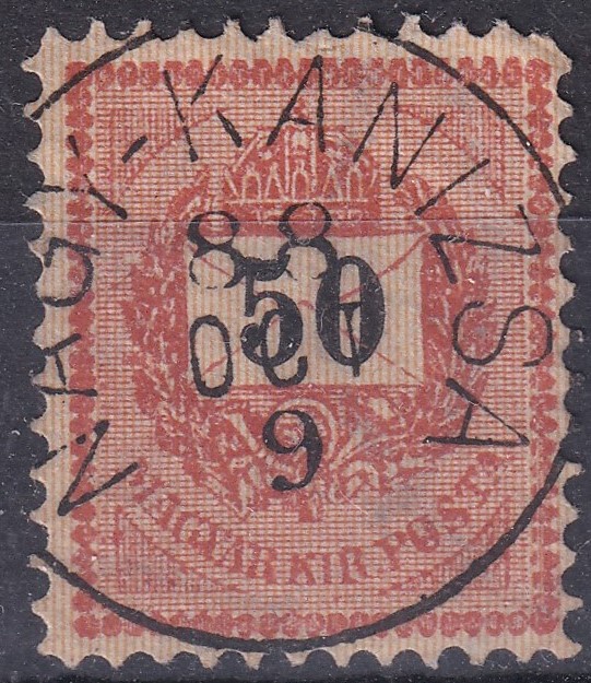 1888. (sztereotip) 50kr NAGY-KANIZSA