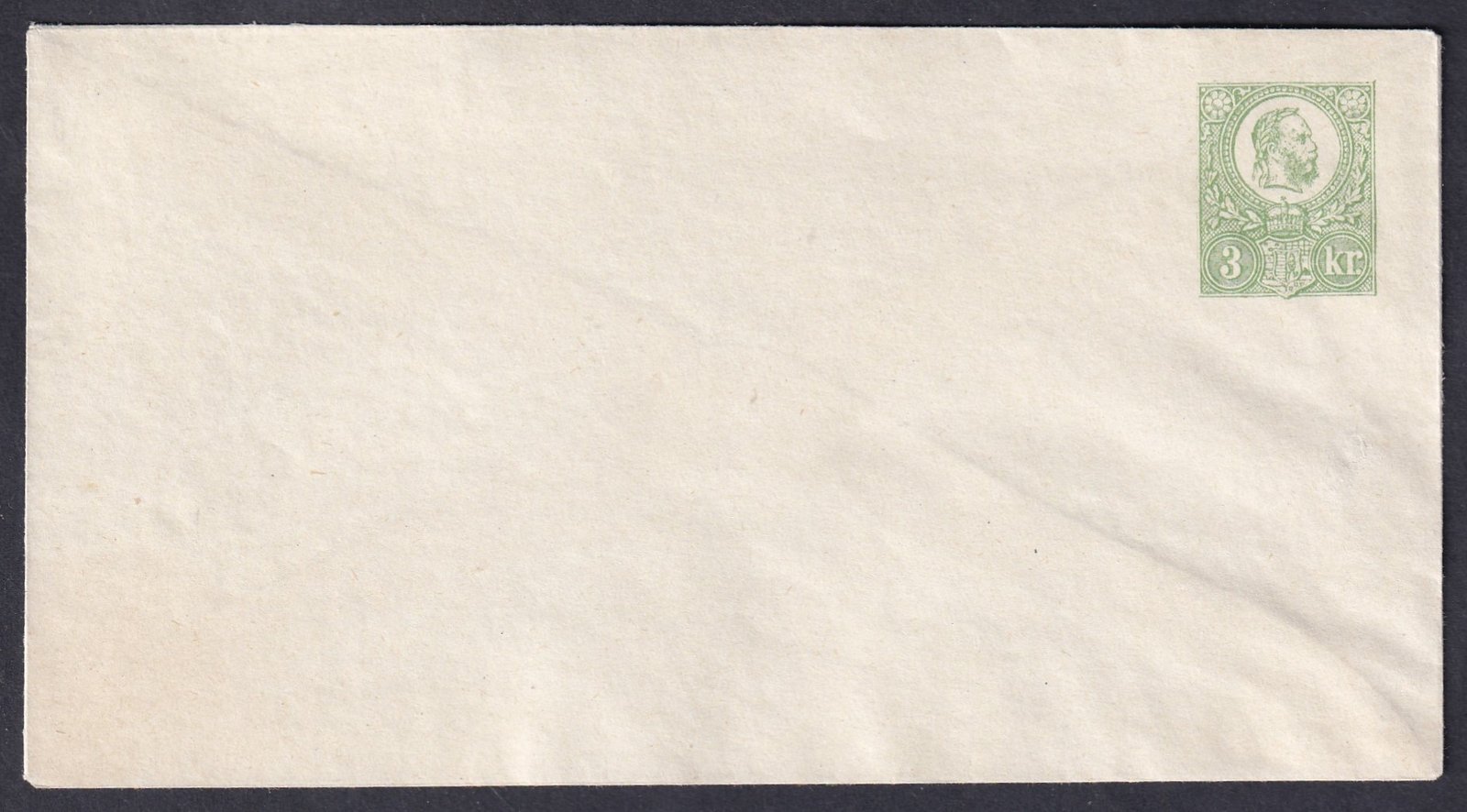 IMG_20260219_0021 1871. 3kr használatlan díjjegyes boríték