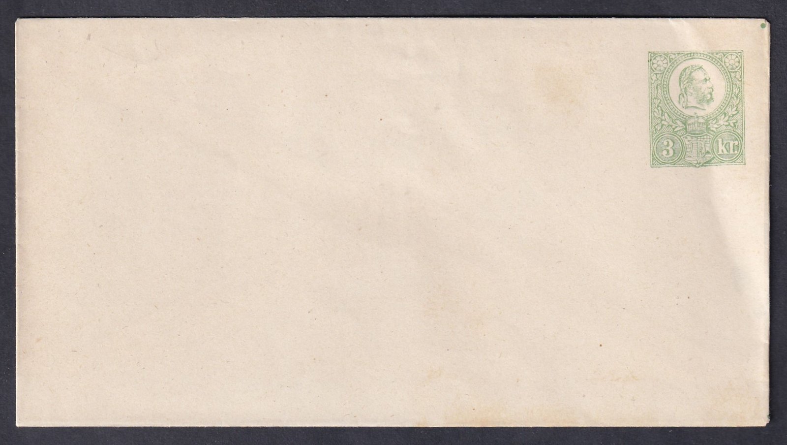 IMG_20260219_0023 1871. 3kr használatlan díjjegyes boríték