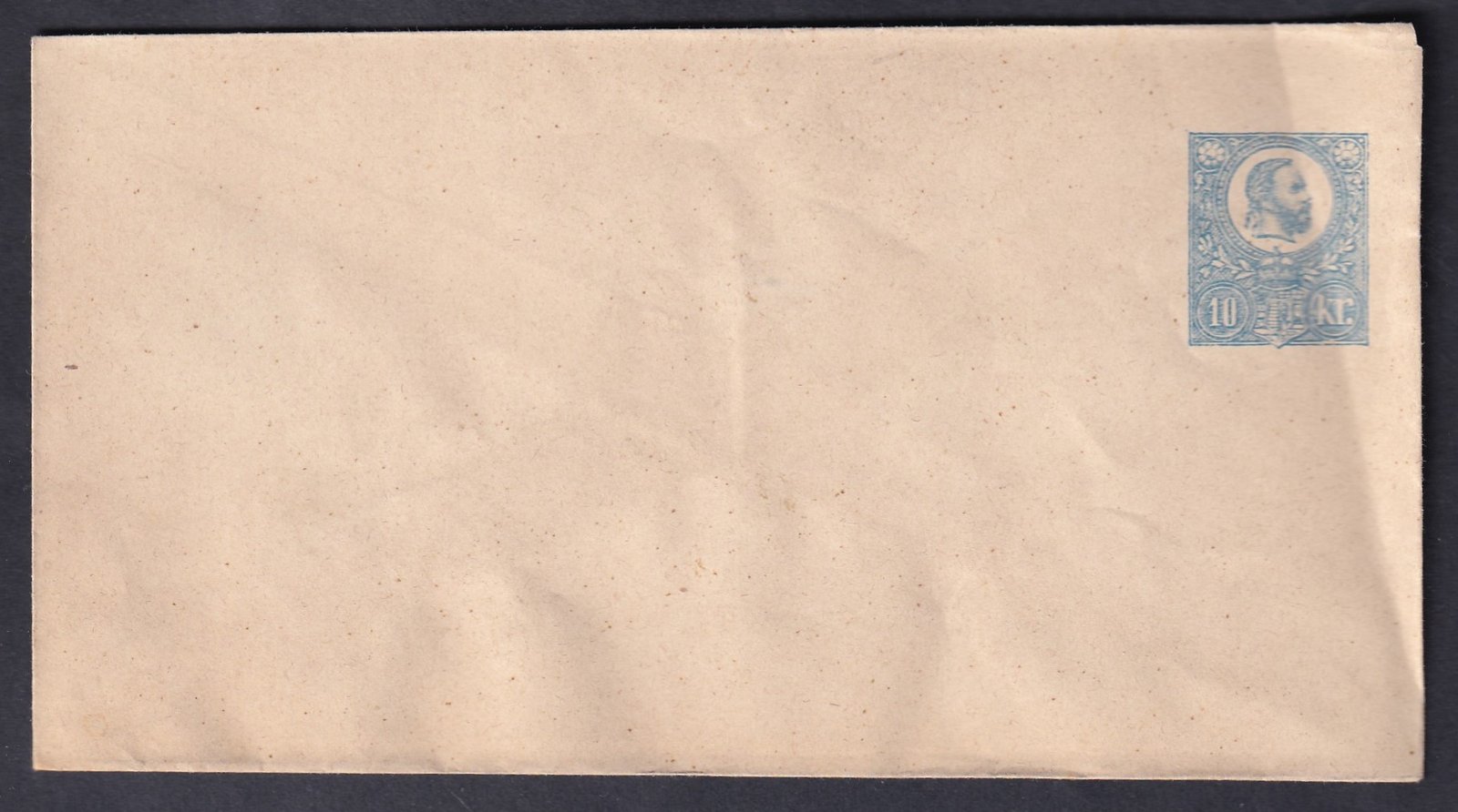 IMG_20260219_0031 1871. 10kr használatlan díjjegyes boríték