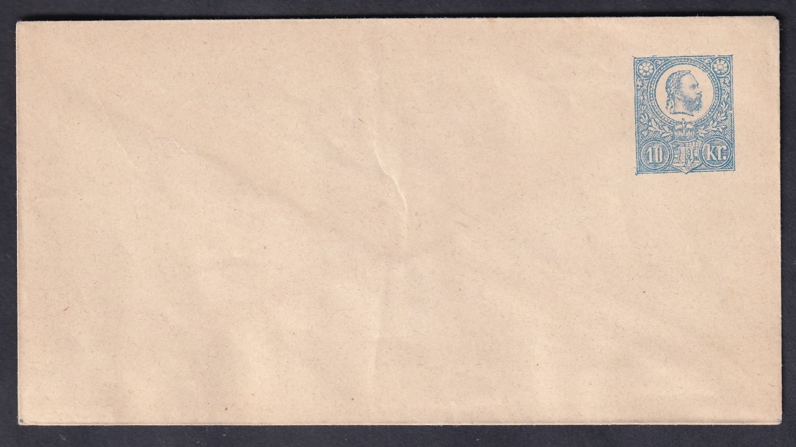 IMG_20260219_0035 1871. 10kr használatlan díjjegyes boríték