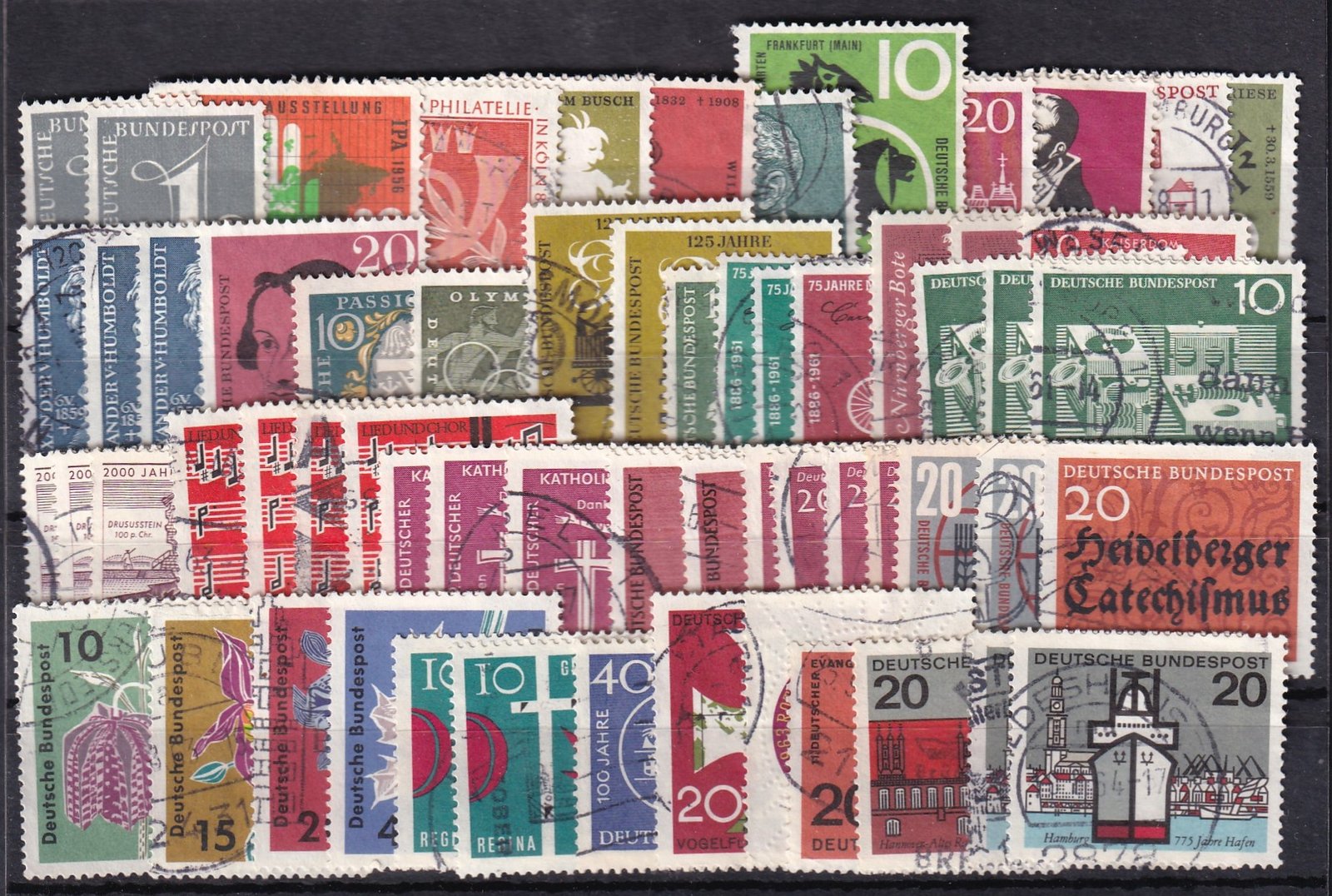 NSZK használt bélyegek