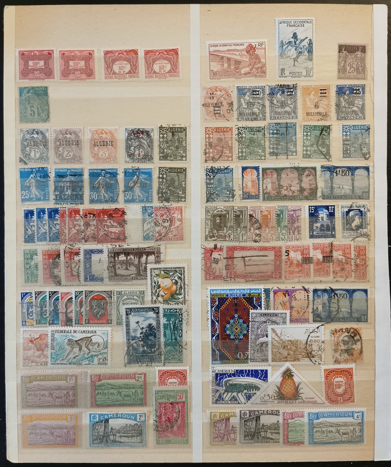 hdrpl Francia gyarmatok vegyes összeállítás