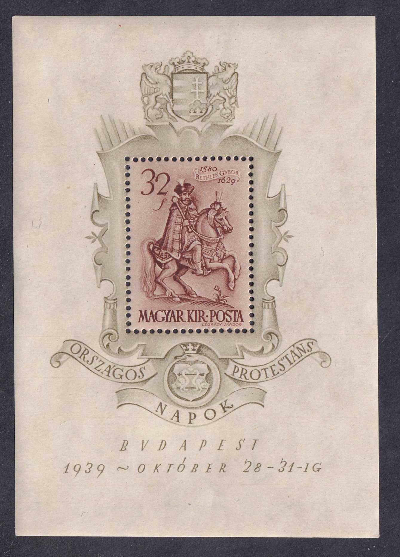 1939. Bethlen-blokkpár