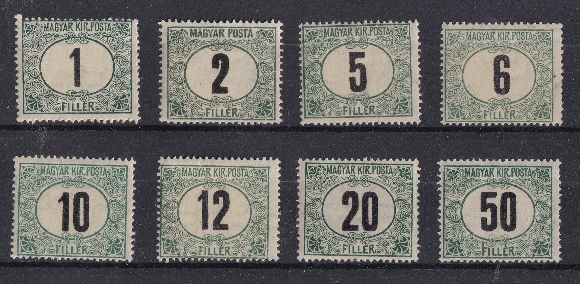 1914. Portó sor (VII vízjeles papíron)