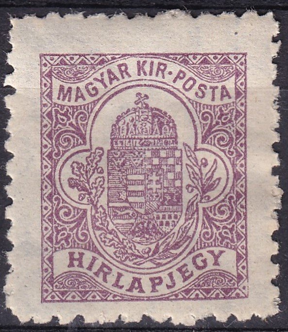 IMG_20260308_0013.1 1922. Hírlap bélyeg privát fogazással