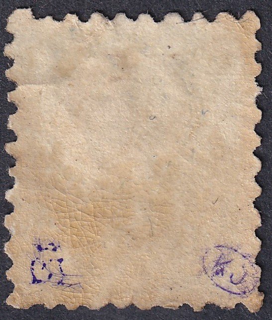 1871. Réznyomat 3kr, javított gumival