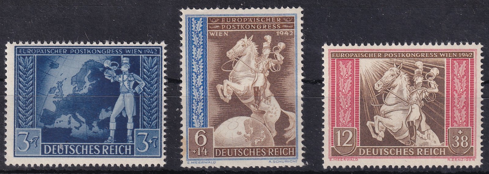 IMG_20260310_0016 1942. Harmadik Birodalom, Európai Postakongresszus sor