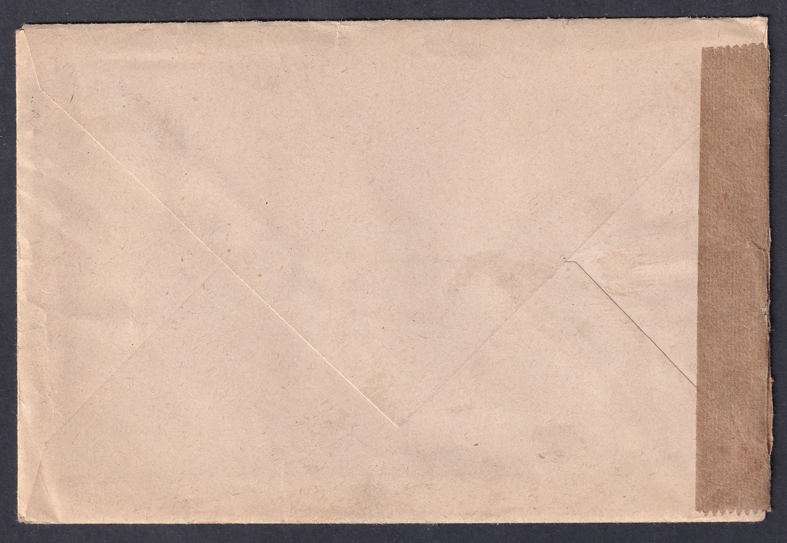 1946. április 29. (12. díjszabás) Ausztriába feladott, első súlyfokozatú, tarifahelyes, cenzúrázott levél