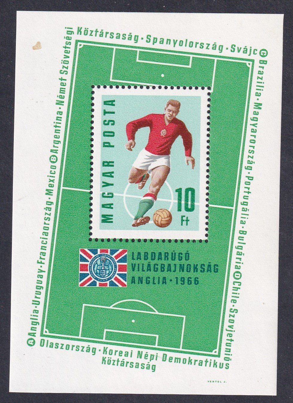 1966. Futbal VB blokk