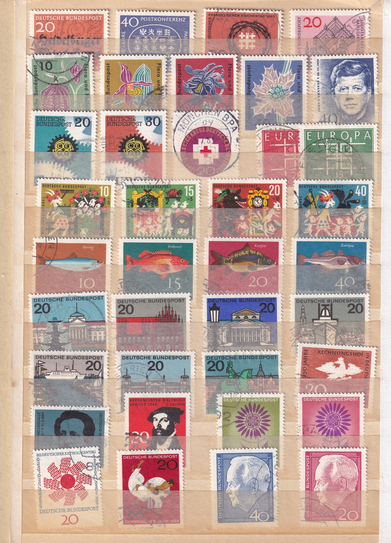 Németország, tartalmas gyűjtemény - magas katalógus értékkel (A5 méretű jó minóségű albumban)