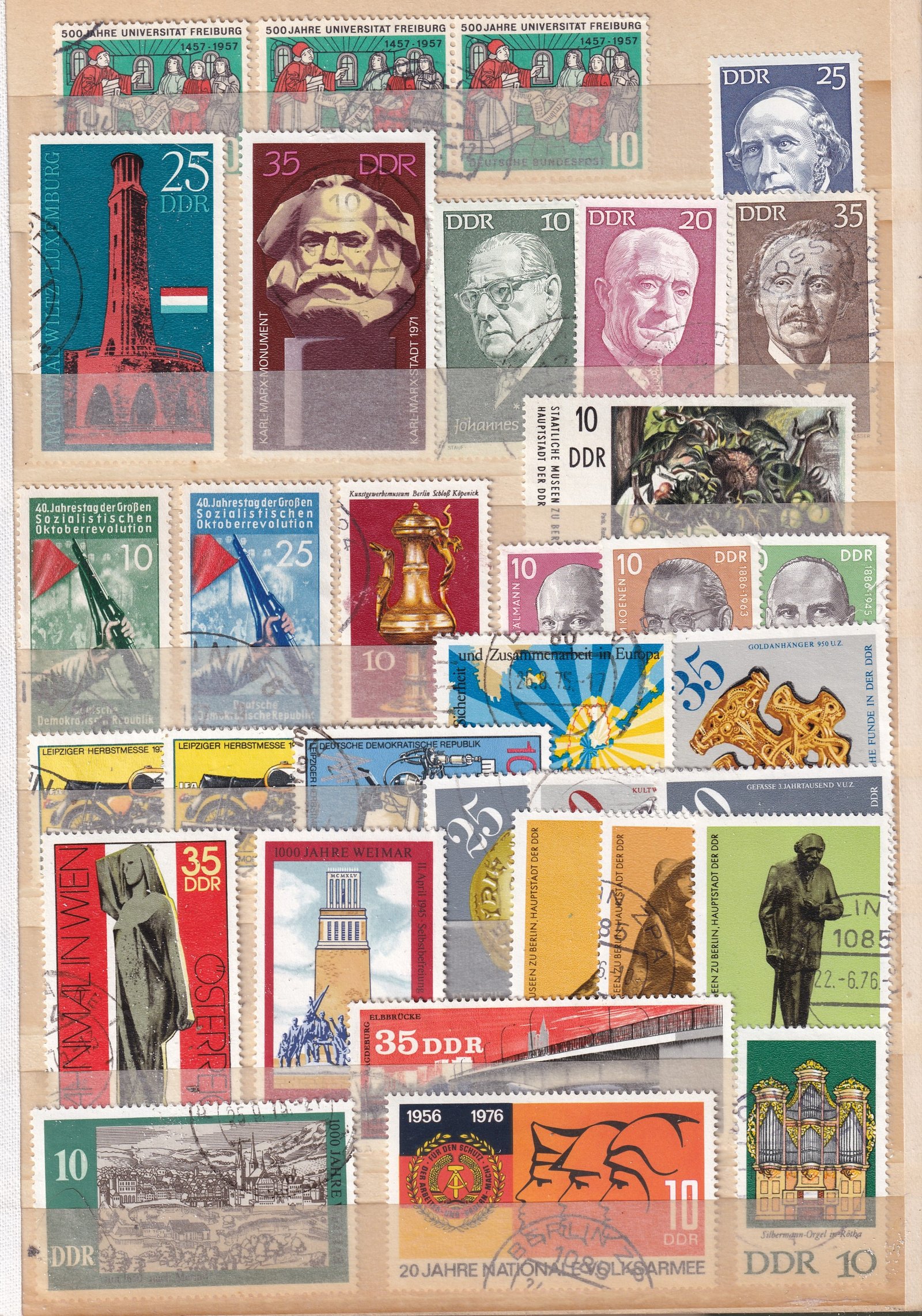 Németország, tartalmas gyűjtemény - magas katalógus értékkel (A5 méretű jó minóségű albumban)