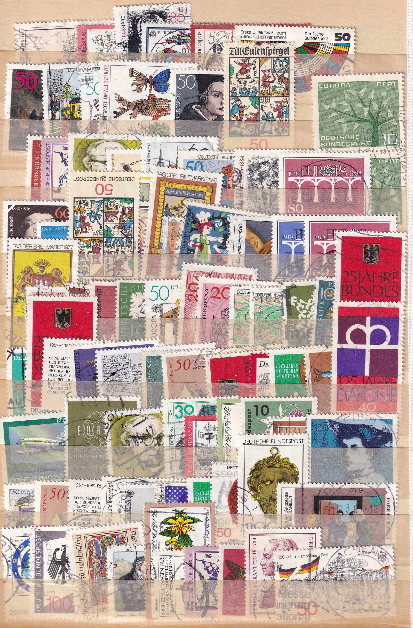 Németország, tartalmas gyűjtemény - magas katalógus értékkel (A5 méretű jó minóségű albumban)